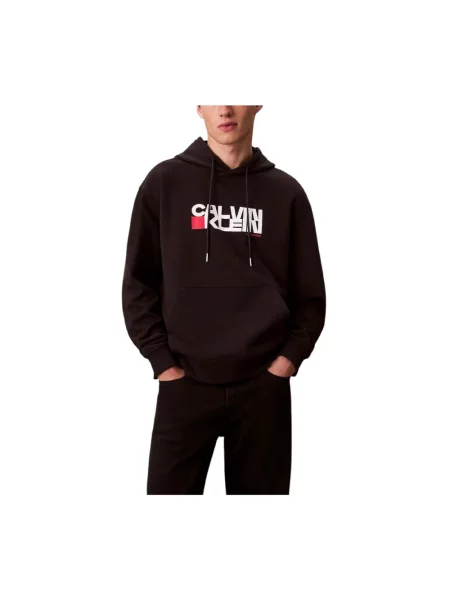 Bluza Calvin Klein Jeans LS Terry Sweatshirt Black L czarne