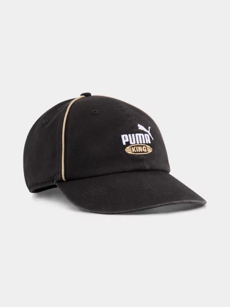 PUMA King Low Curve Bb Cap Кепка Унісекс Комбінований верх чорний