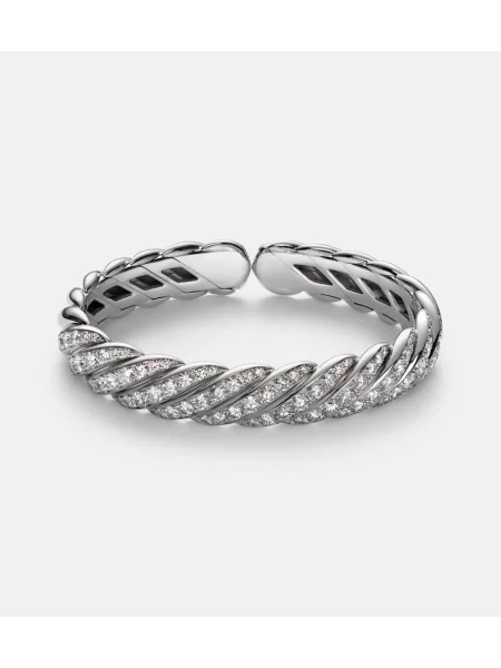 Brăţară David Yurman alb