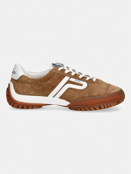 Sneakers Polo Ralph Lauren Tread Low Maro bej