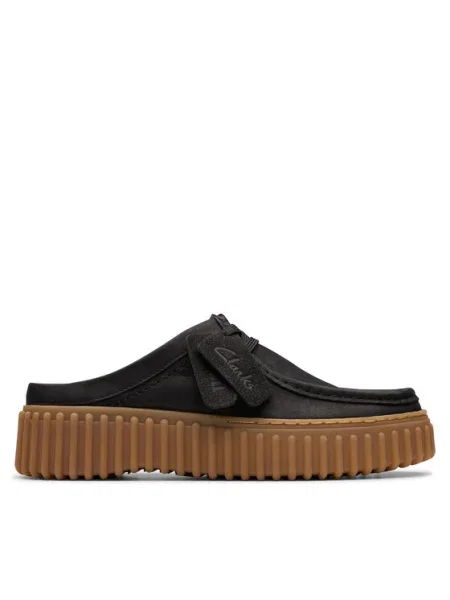 Clarks Чехли Torhill Mule черен