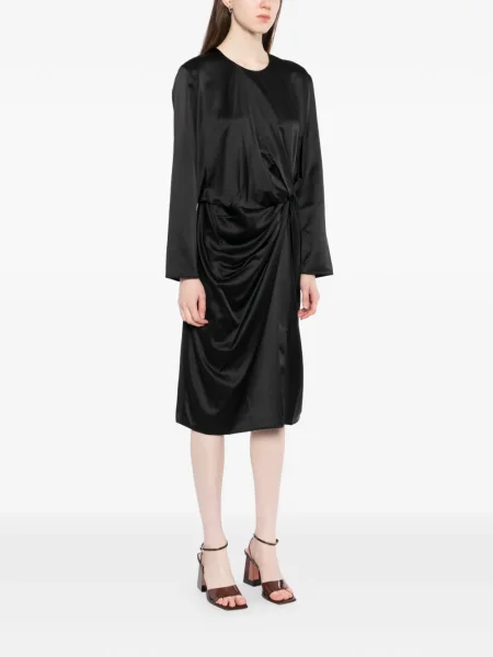 Rochie Jnby de mătase de costum negru
