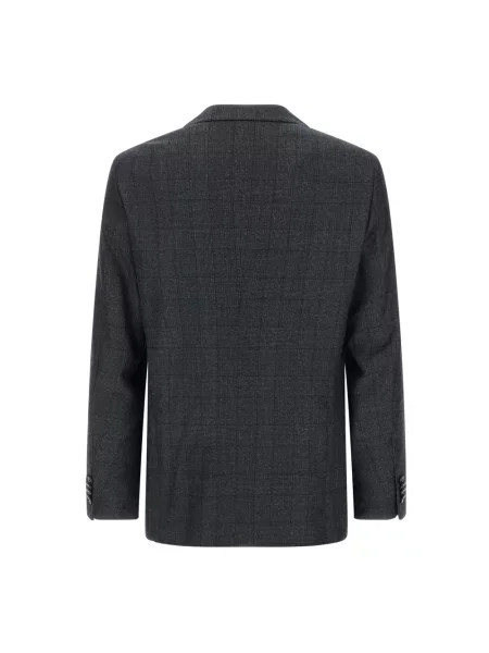 Garnitur Zegna wełniany szary