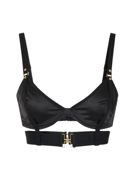 Top Elisabetta Franchi czarny