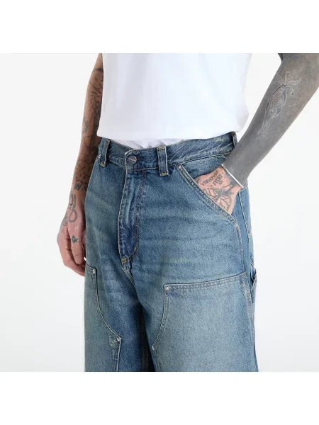 Τζιν παντελόνι Carhartt WIP OG Double Knee Pant μπλε