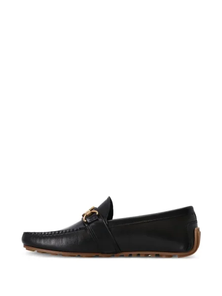 Pantofi loafer Moschino din piele negru
