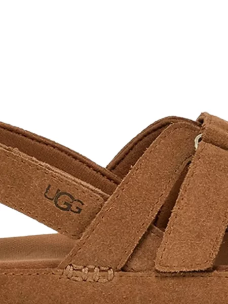 Sandale Ugg din piele de căprioară maro