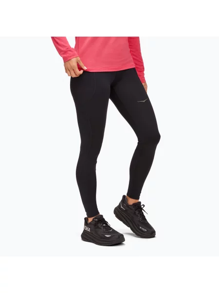 Běžecké legíny HOKA Cold Snap Run black černé