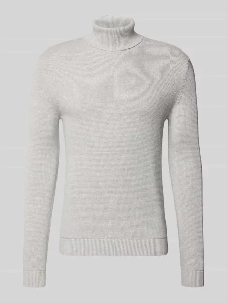 Golf o kroju regular fit z czystej bawełny model ‘DANE’ Selected Homme