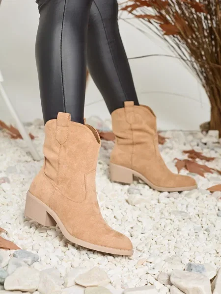 Botine Resti cowboy negru