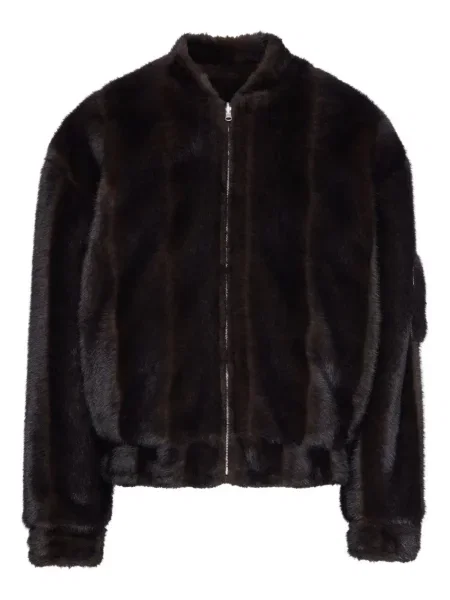Bomber bunda Mm6 Maison Margiela hnědá