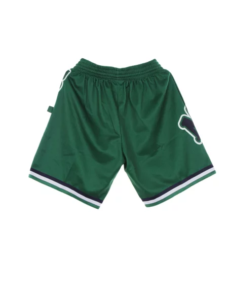 Spodenki sportowe Mitchell & Ness do koszykówki zielone