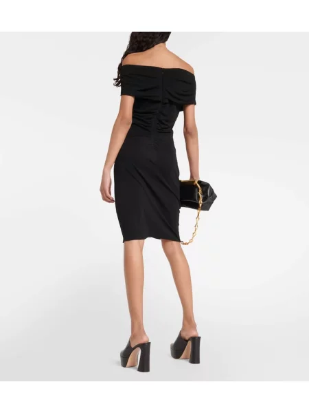Rochie Diane Von Furstenberg din jerseu negru