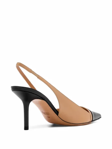 Bateliai Francesco Russo slingback juoda