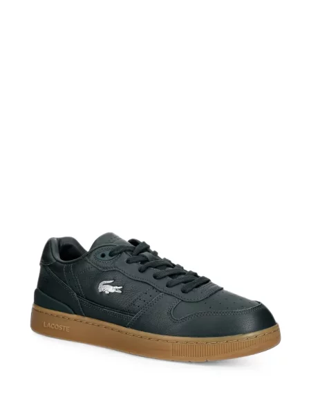 Sneakerși Lacoste din piele verde