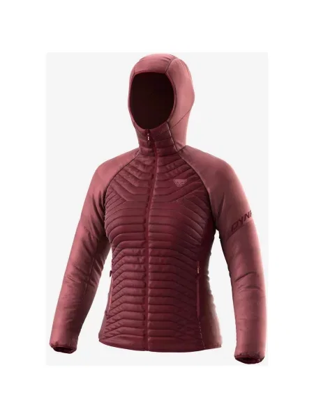 Kurtka z kapturem Dynafit Speed Insulation bordowa L fioletowa