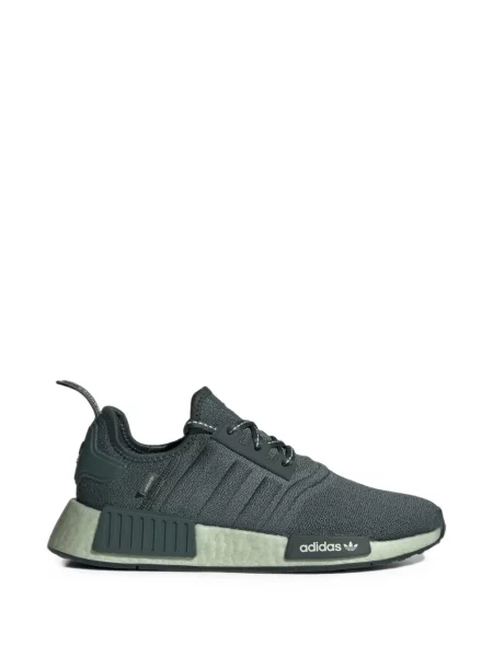 Fotbal sneakerși Adidas NMD slip-on din piele albastru