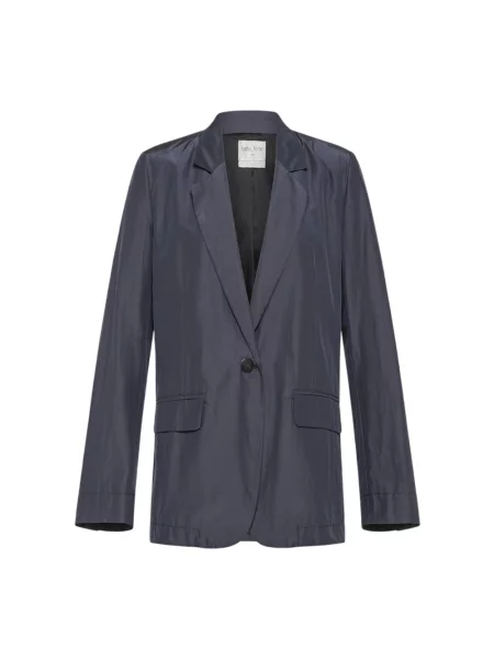 Marynarka Forte Forte elegancka wełniana niebieska