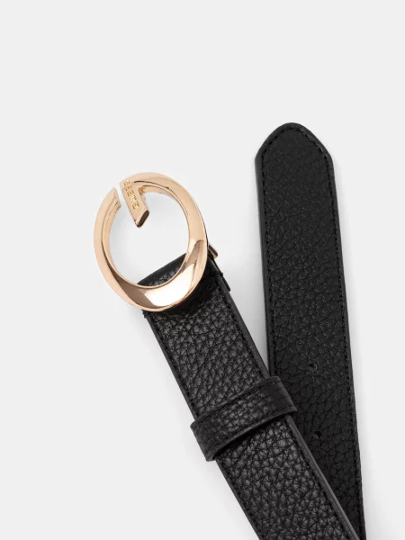 Ремень Guess с ремешками черный