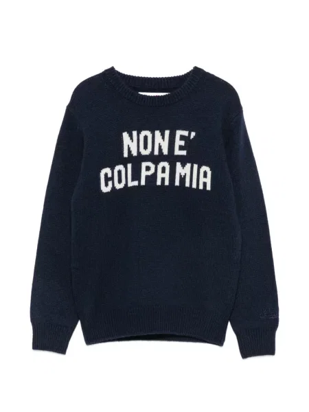 Sweter dziecięcy Mc2 Saint Barth niebieski