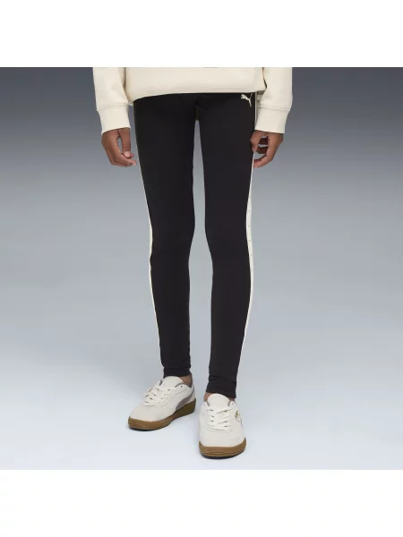 PUMA Młodzieżowe legginsy Essentials Tape Odzież czarny
