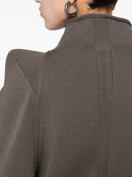 Pulover Rick Owens de lână maro