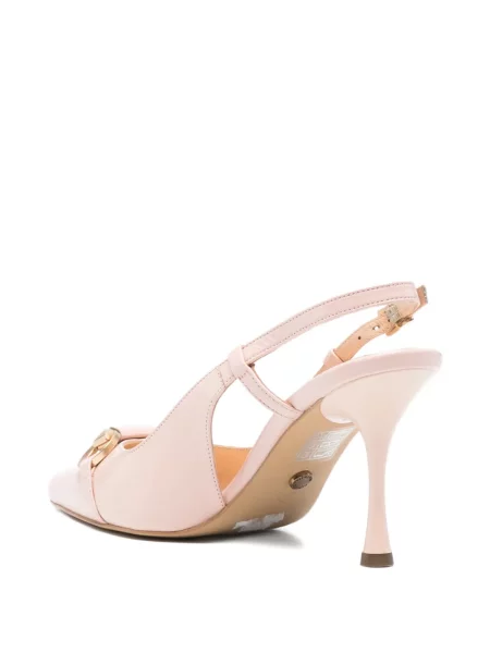 Pantofi cu toc Sergio Moretti Firenze slingback roz