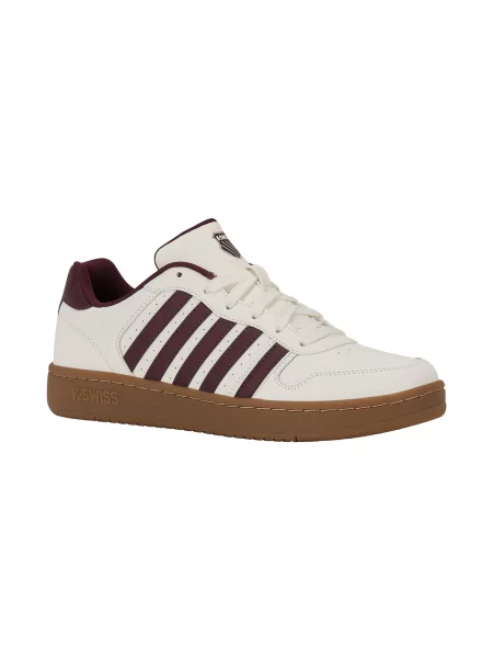K-SWISS Niske tenisice Court Palisades tamno crvena bijela