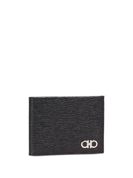Portofel Ferragamo din piele negru