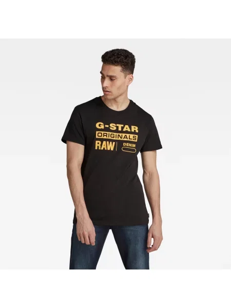 Majica G-Star Raw črna