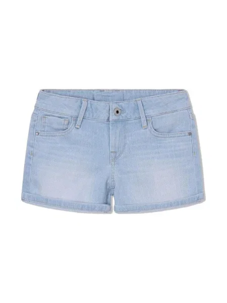Pantaloni copii Pepe Jeans albastru