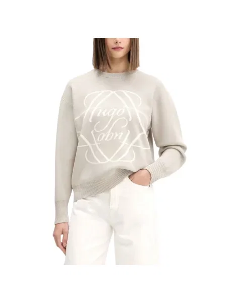 Sweter Hugo szary