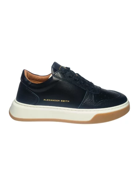 Sneakersy Alexander Smith skórzane czarne