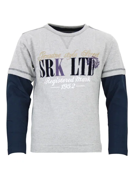 Gyerek póló Srk szürke
