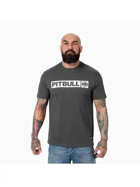 Мъжка тениска Pitbull West Coast T-S Hilltop dark navy сиво