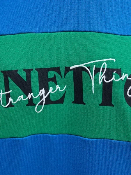 Кофта United Colors of Benetton x Stranger Things з принтом