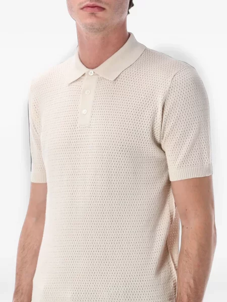 Tricou polo Roberto Collina tricotate