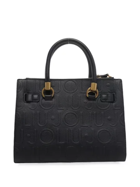 Geantă shopper Liu Jo cu autograf negru