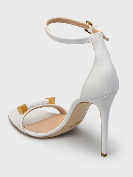 Босоножки Elisabetta Franchi белые