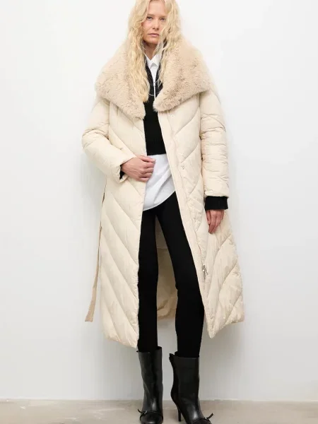 Answear.LAB geaca de iarna bej