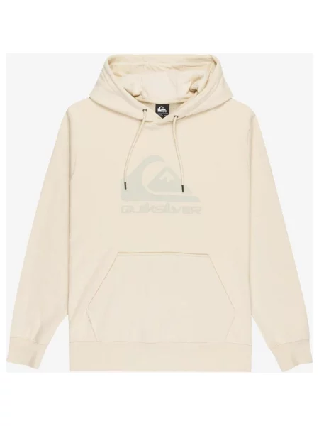 Bluza z kapturem Quiksilver Comp Logo kremowa biel XL biała