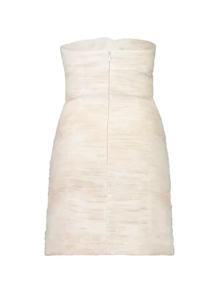 Rochie mini Alexis cu volane de costum