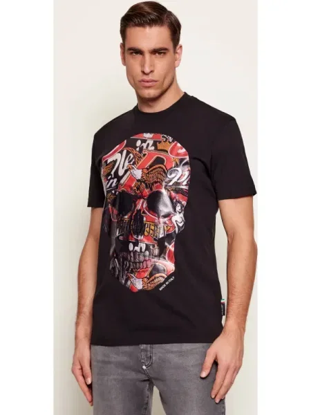 Philipp Plein Tricou Skull negru