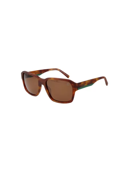 Okulary przeciwsłoneczne Timberland brązowe