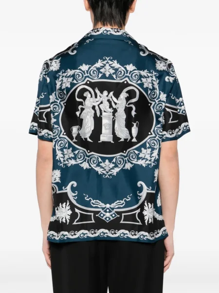 Cămașă Versace albastru