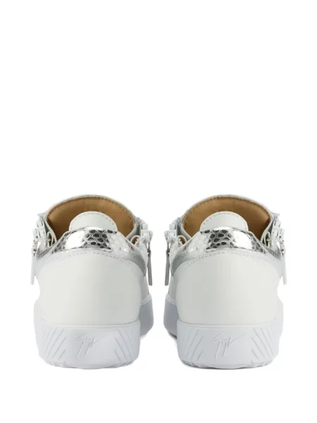 Sneakerși Giuseppe Zanotti din piele alb