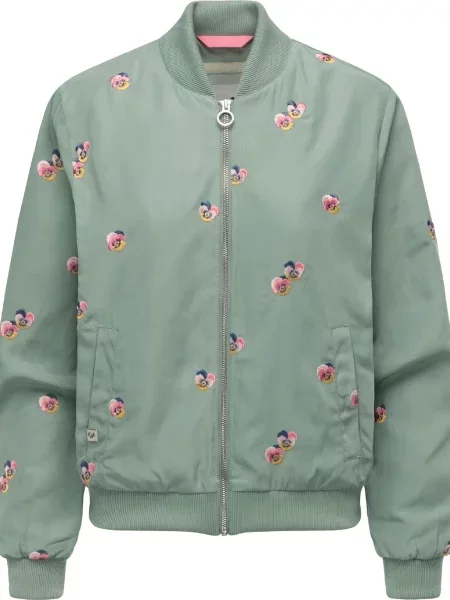 Ragwear Geacă de primăvară-toamnă Lunara safir / auriu / verde / roz galben