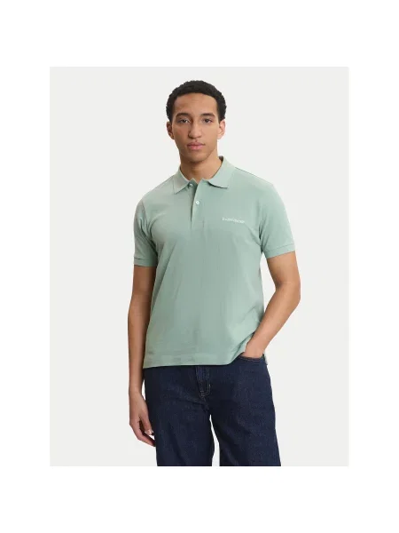 Guess Jeans Polo Regular Fit πράσινο