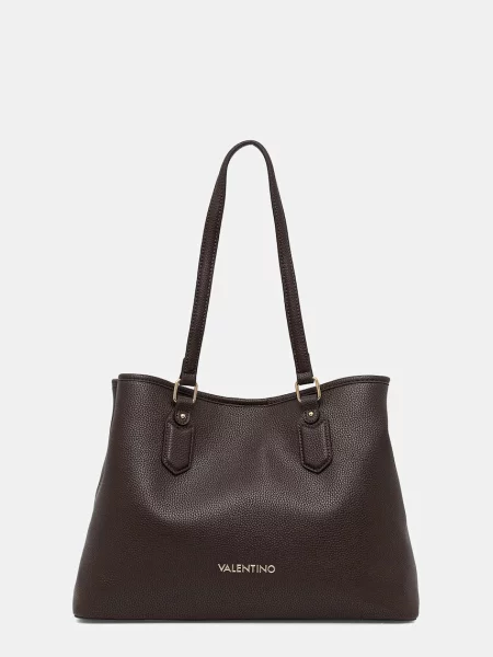 Valentino Bags geantă shopper pentru femei cu imitație de piele maro
