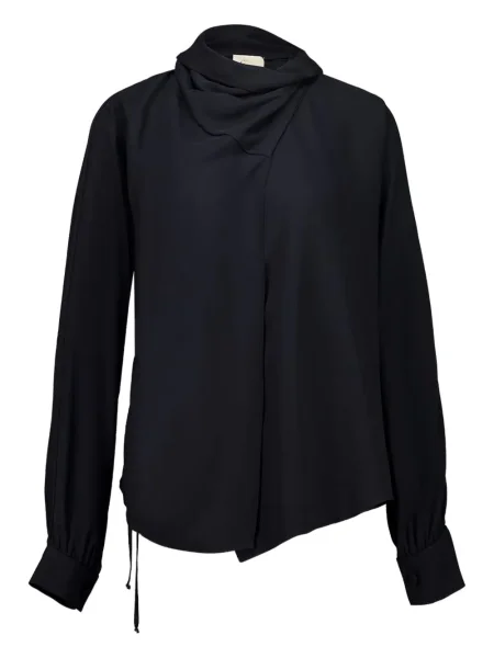 Top Paula tricotate negru